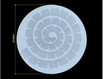 10" 3D Flower Mould URP248- RM