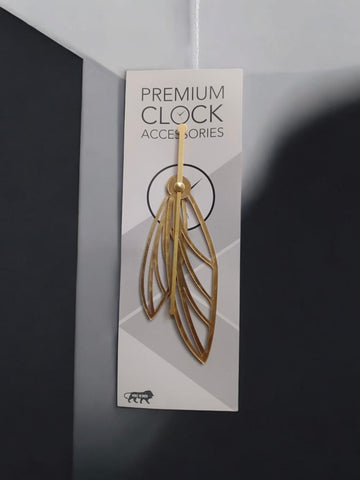 PREMIUM CLOCK NIDDLE FANCY GOLD