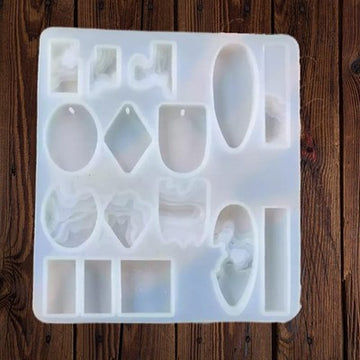 WAVE PATTERN PENDANT MOLD - DESIGN 1 URP123