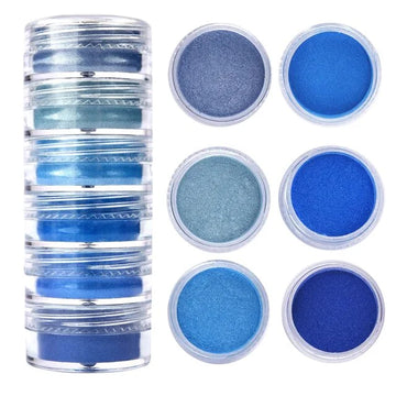 6 SHADE PEARL MICA POWDER (C)