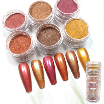 6 SHADE PEARL MICA POWDER (M) 123033