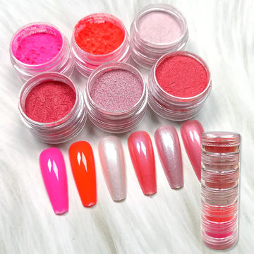 6 SHADE PEARL MICA POWDER (N)