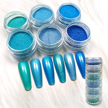 6 SHADE PEARL MICA POWDER (O) 123035
