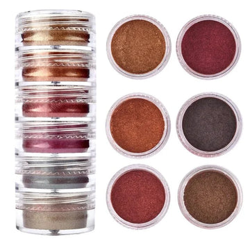 6 SHADE PEARL MICA POWDER (I) 123009