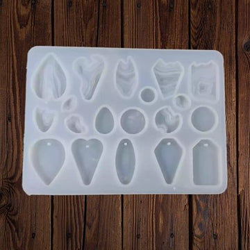 WAVE PATTERN PENDANT MOLD - DESIGN 2 URP 124