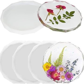 5" DIAMOND CUT EDGE COASTER MOLD - URP215-RM