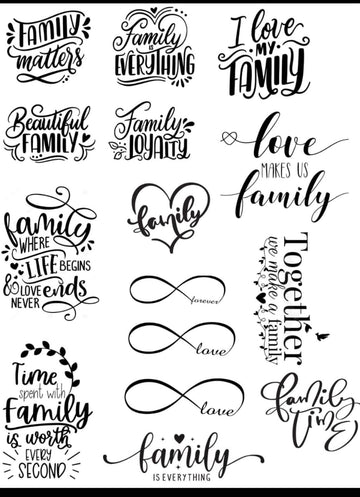 FAMILY 01 RESIN STICKER