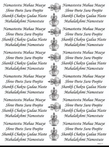 SHLOK 17 RESIN STICKER