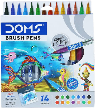 DOMES BRUSH PEN SET OF 14