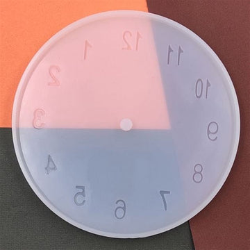 6" Number Clock Dial Mould 47040