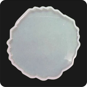 6" Round Agate Coaster Mould - URP194-RM