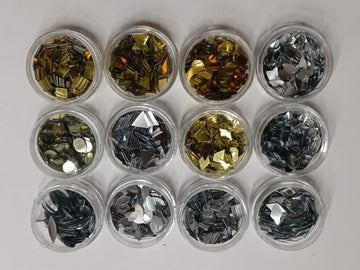 RESIN SEQUENCE GOLD & SILVER