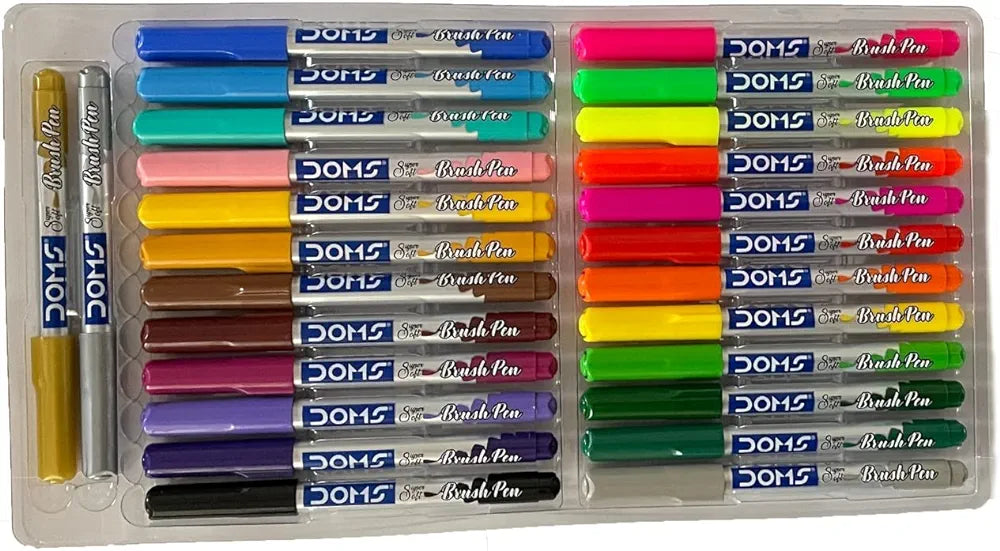 DOMES BRUSH PEN SET OF 26