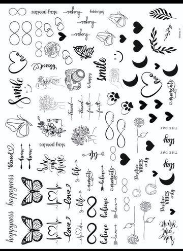 WISHES 11 RESIN STICKER