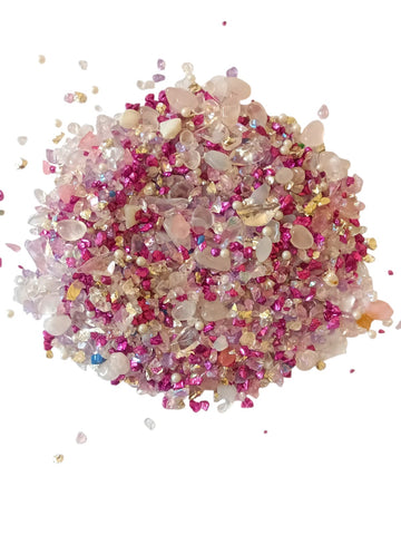 Small Metallic Glass Granules 30GM AP018