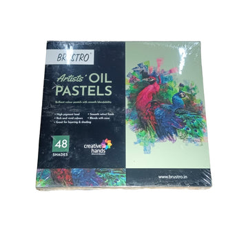 BRUSTRO OIL PASTELS 48 SHADES