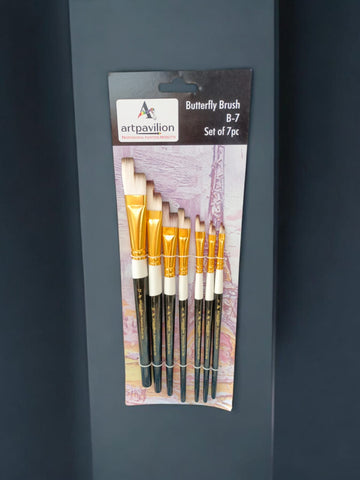 BUTTERFLY BRUSH B 7 SET OF 7 PCS