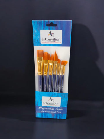PROFESSIONAL SERIES MIX BRUSH SET OF 7 PCS