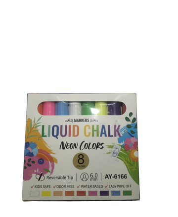 LIQUID CHALK MARKER SET OF 8