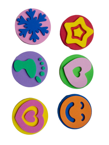 ARTFOAM STAMP TOOLS SET OF 6