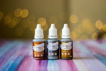 Metallic Alcohol Ink Pack (Gold, Silver, Rose Gold)