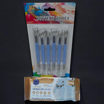CALY 500 GRM WHITE AND CLAY TOOL COMBO 3