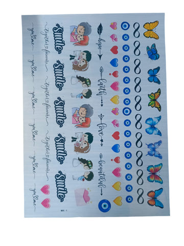 RESIN INSERT SHEET MIX 1