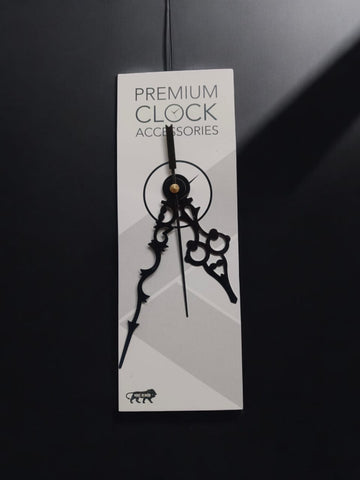 PREMIUM CLOCK NIDDLE BLACK