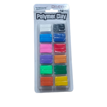 POLYMER CLAY 12 PCS