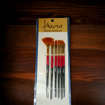 Arora Brush new mix red & black