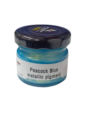 PEACOCK BLUE METALLIC PIGMENT APPROXY 20 GM