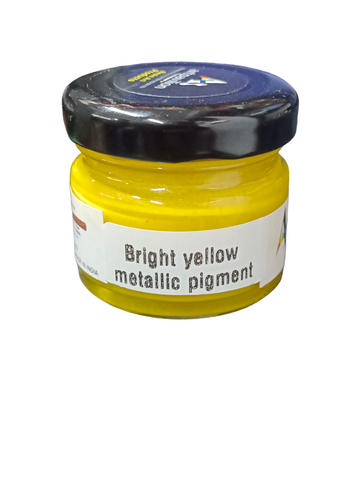 BRIGHT YELLOW METALLIC PIGMENT APPROXY 20 GM