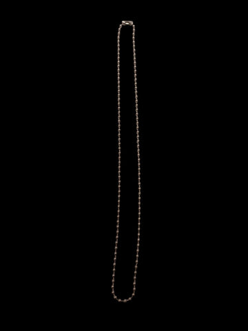 RESIN SILVER CHAIN