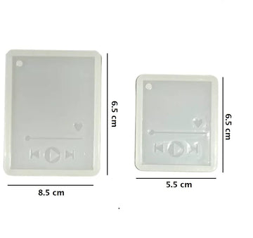 SPOTIFY KEYCHAIN MOLD - SE T OF 2 - URP120-RM