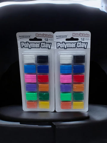Art & Craft 100gms Make n Bake Polymer Clay Oven Baked Dough Clay (Pack of 2)