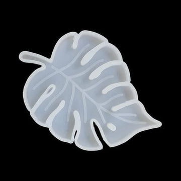 Tropical Leaf Coaster Mould - URP107