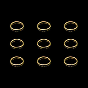 JM028 GOLD CUTTING RING
