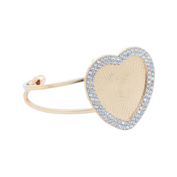 JM053 HEART DIAMOND FRAME KADA