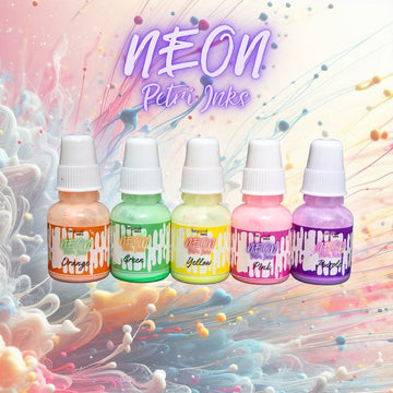 NEON PETRI INKS SET OF 5