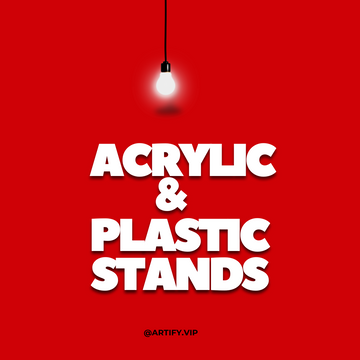 ACRYLIC & PLASTIC STANDS
