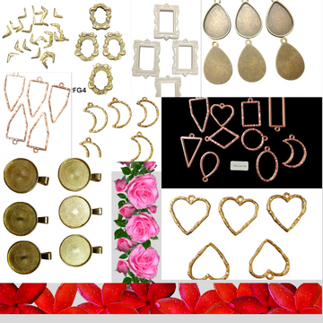 BAZELS, PENDANTS & RING BASE