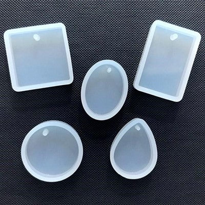 SILICONE PENDANT MOLD SET OF 5 - URP063-RM