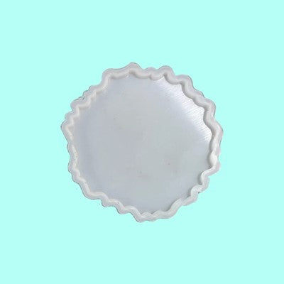 4" x 6MM AGATE SILICONE RESIN MOLD WITH COLLAR-URP098-RM
