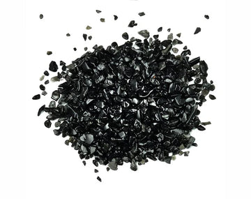 BLACK CRYSTEL GRAULES STONE