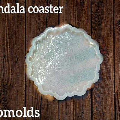 4.7 " Mandala Coaster Mould URP106