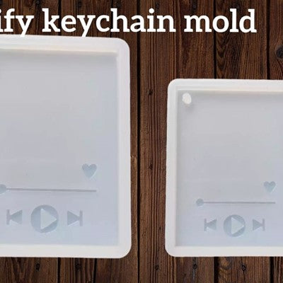 SPOTIFY KEYCHAIN MOLD - SE T OF 2 - URP120-RM