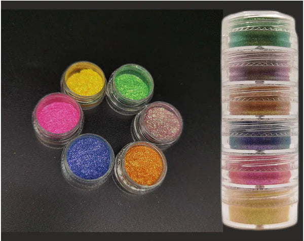 6 SHADE CHAMELEON PEARL MICA POWDER CN006 123017