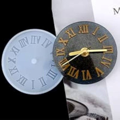 12" CLOCK RESIN MOLD - URP074
