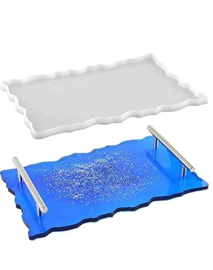 12X16" Rectangle Agate Tray Mould URP087