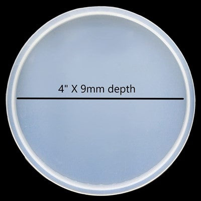 4" Round Coaster Mould - URP144-RM